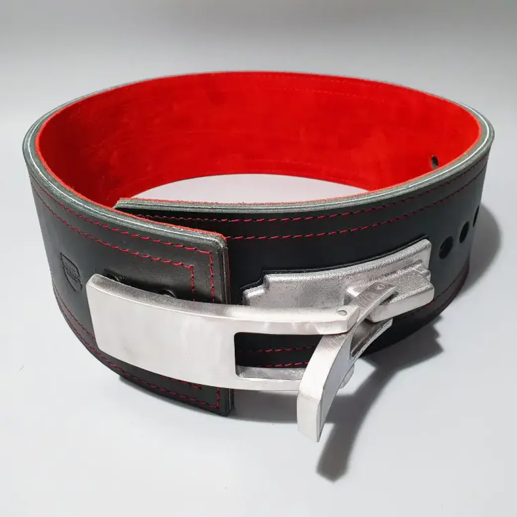 Пояс для пауэрлифтинга с карабином, 4 слоя размер L