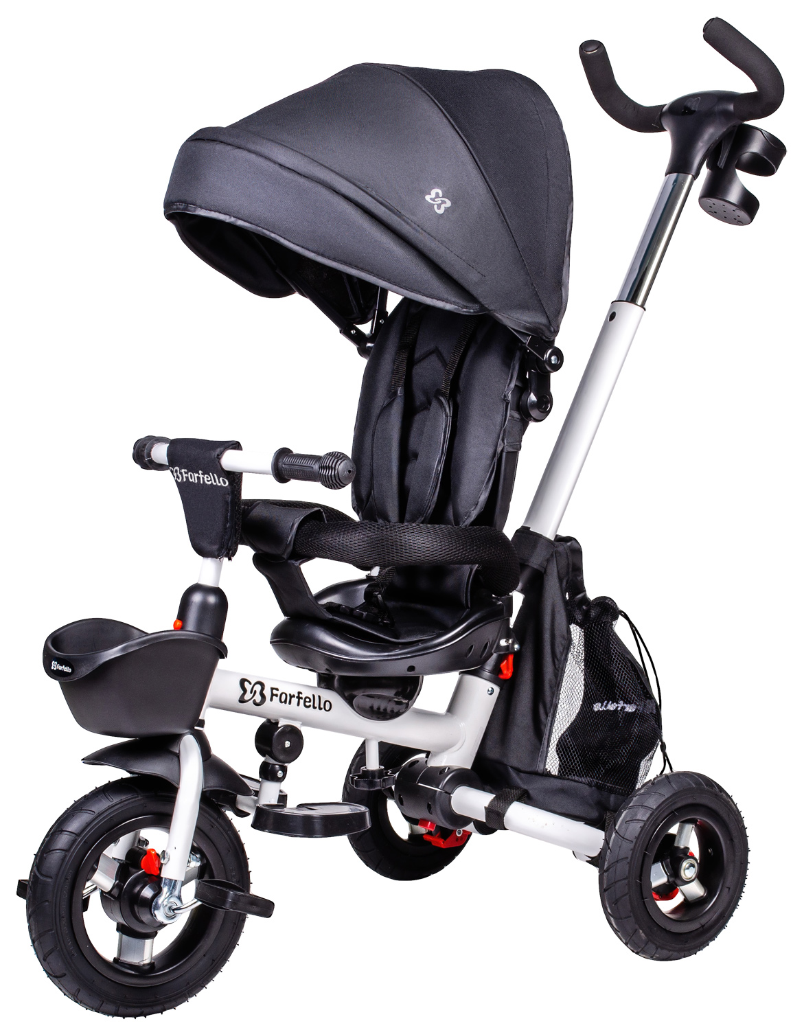 Детский трехколесный велосипед (2022) Farfello S-01 Черный S-01