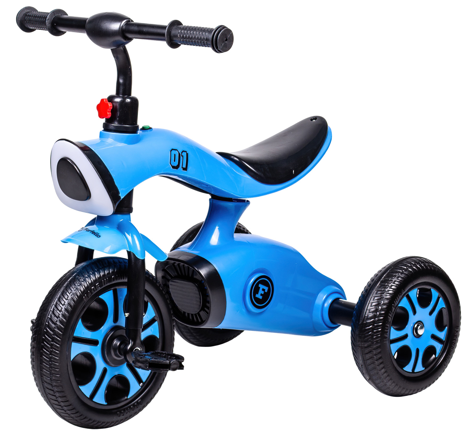 Детский трехколесный велосипед (2022) Farfello S-1201 Синий S-1201