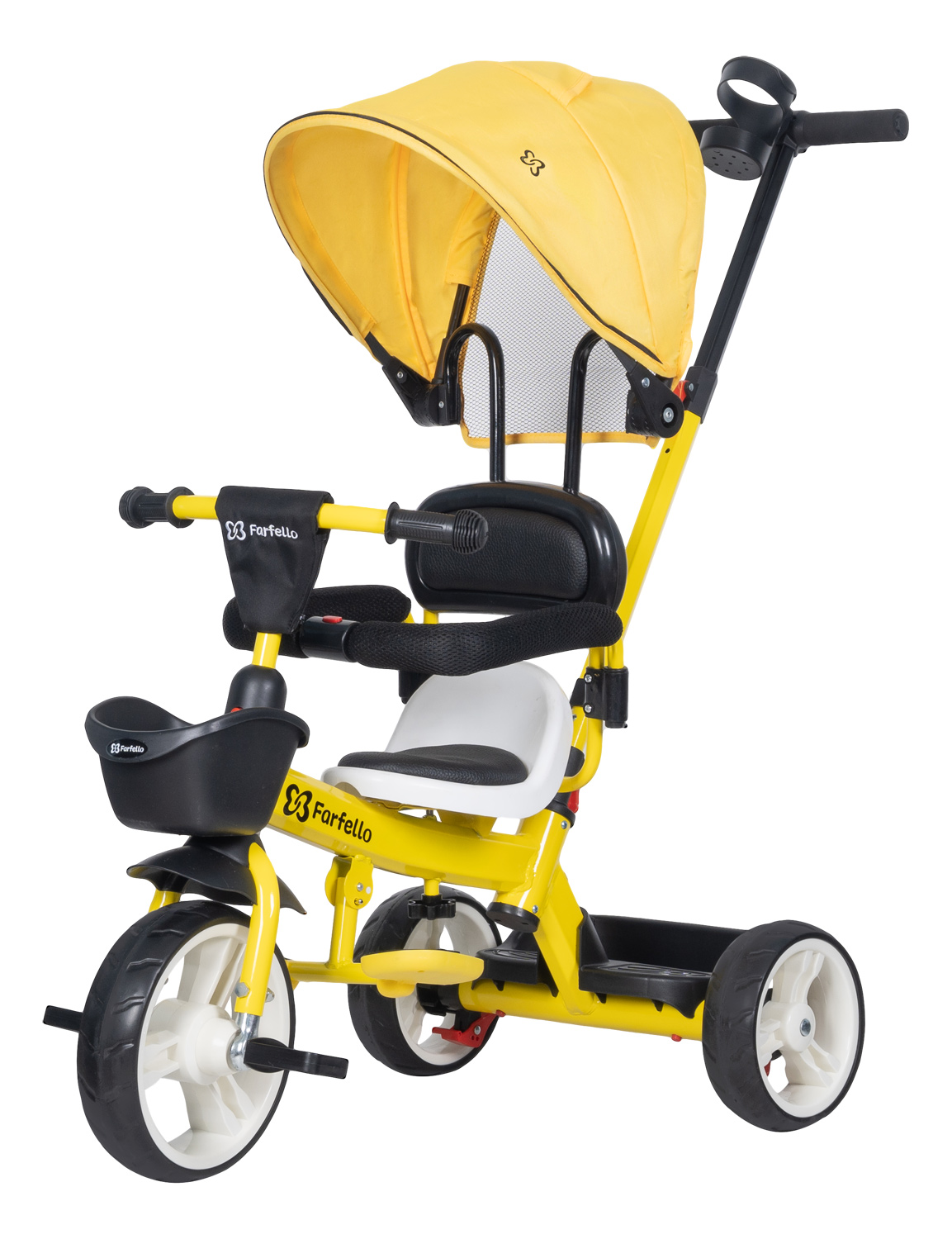 Детский трехколесный велосипед (2022) Farfello S-1703(1шт) Желтый/Yellow S-1703