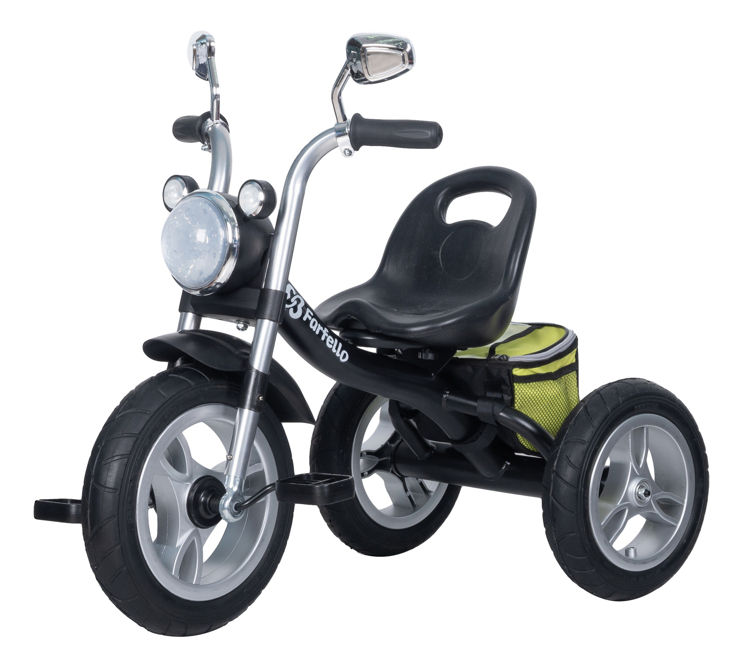 Детский трехколесный велосипед (2022) Farfello S-1209(1шт) Черный/Black S-1209