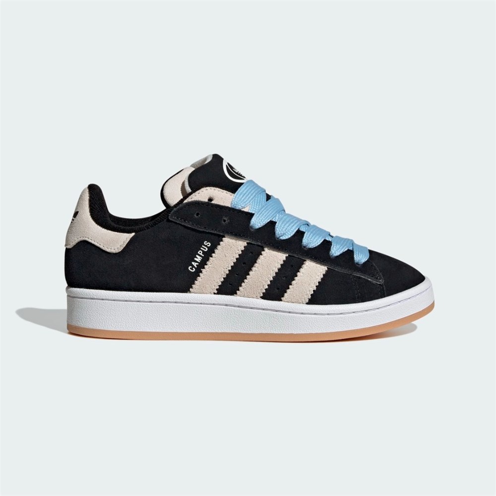 Кроссовки adidas CAMPUS 00S DOUBLE W CBLACK/OWHITE/GUM3 JQ5747 5UK