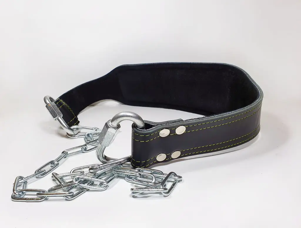 Пояс для отягощений Профи-1. Размер 80 см, цепь 1 м