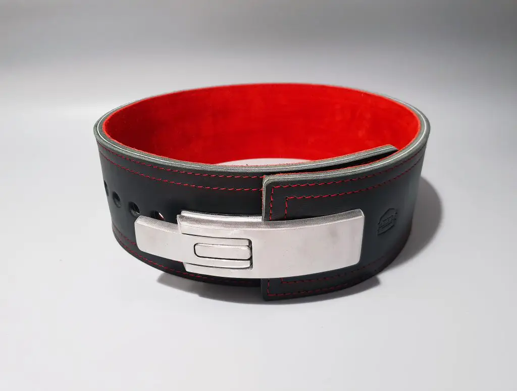 Пояс для пауэрлифтинга с карабином, 4 слоя размер XS