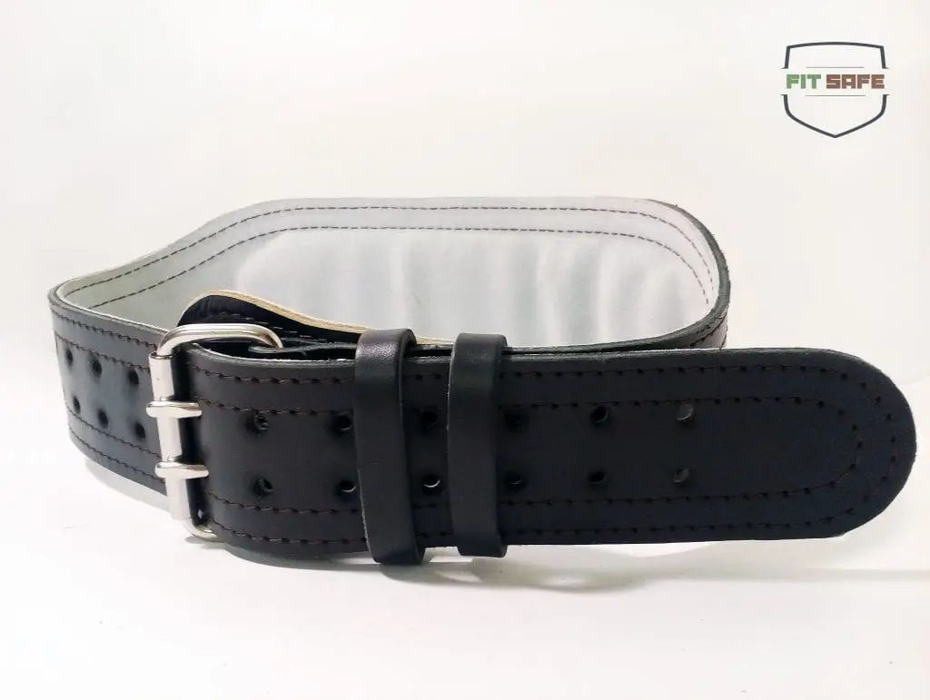 Пояс Штангиста 2х слойн,   (Черный глянец/мат) размер XL