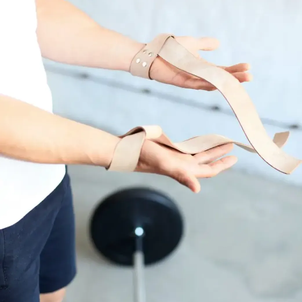 Лямки для тяги кожи 1 слой, пара . Размер Длина 58 см