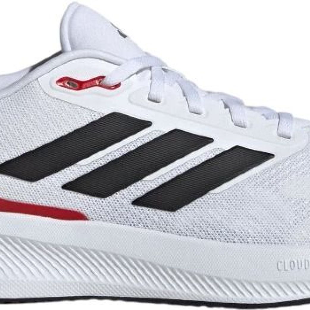 Кроссовки adidas RUNFALCON 5 WIDE FTWWHT/CBLACK/BETSCA IE0551