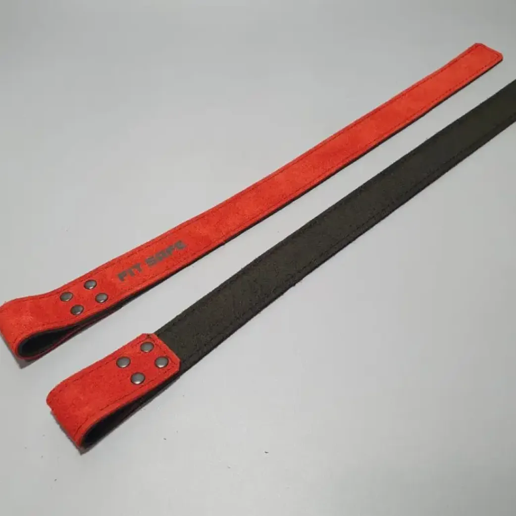 Лямки для тяги кожа 2 слоя, пара. Размер Длина 58 см