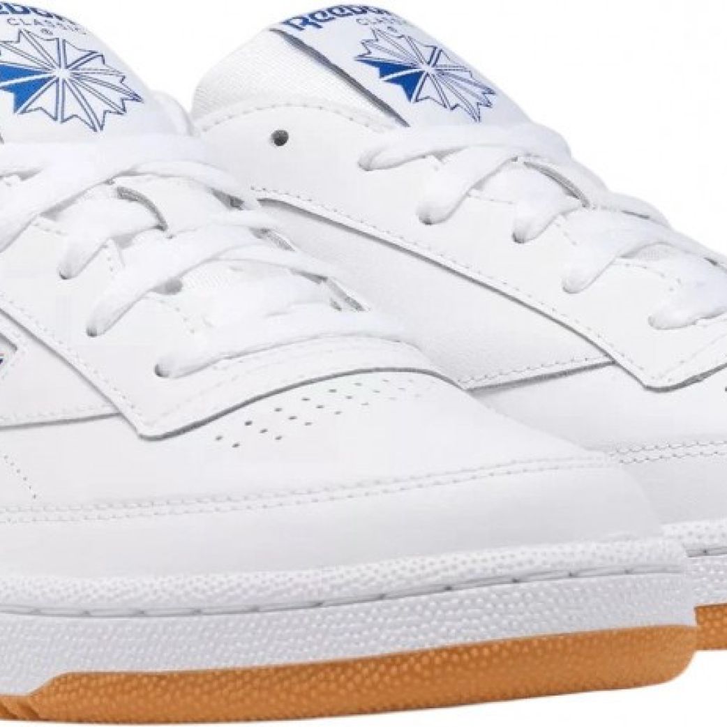 Кроссовки Reebok CLUB C 85 WHITE/ROYAL/GUM 100000158 10.5US