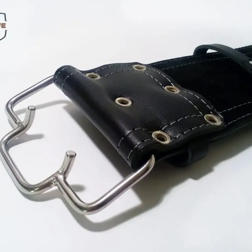 Пояс для пауэрлифтинга с пряжкой-зацепом 3 слояразмер XXL