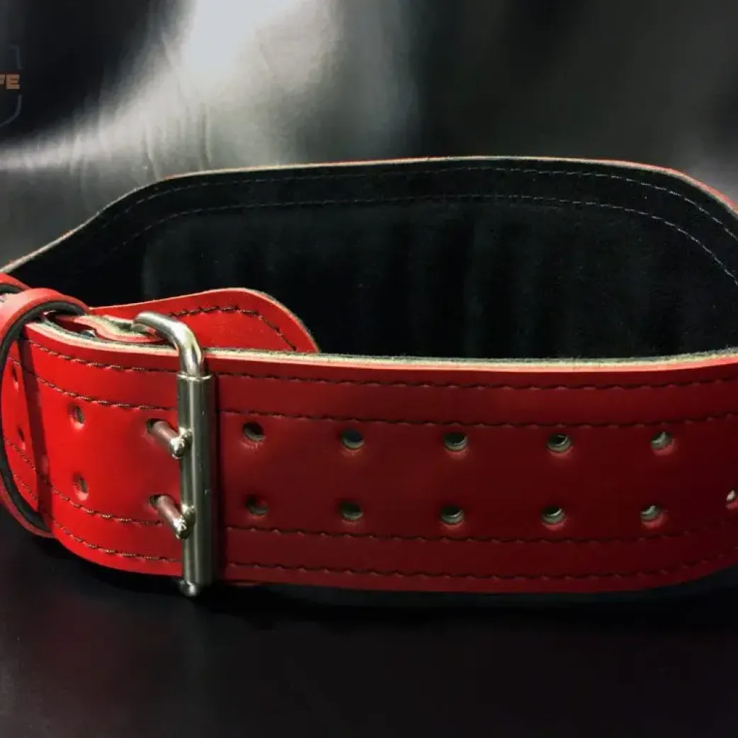 Пояс Штангиста 3х слойн,   (Красный) размер XXL