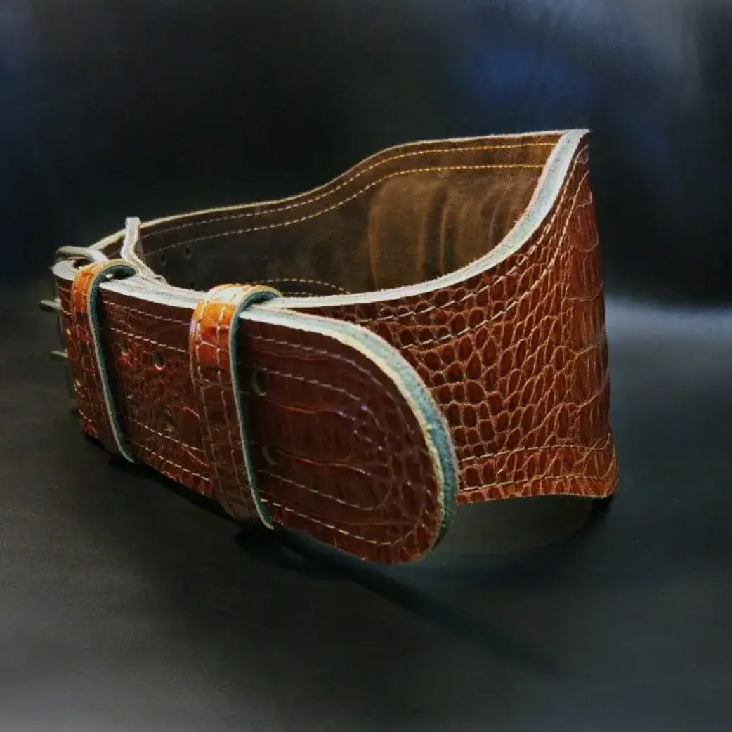 Пояс Штангиста 3х слойн,   (Рептилия) размер XS