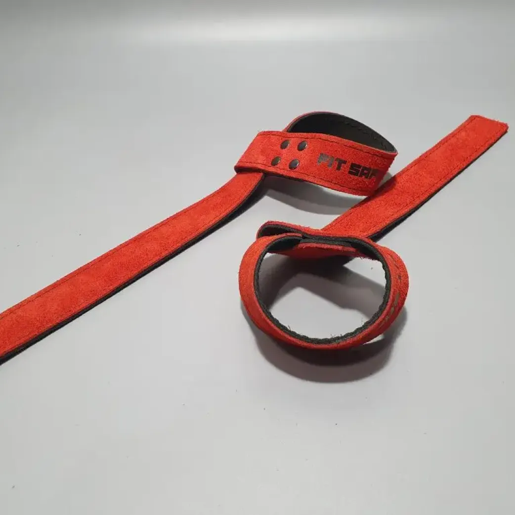 Лямки для тяги кожа 2 слоя, пара. Размер Длина 58 см