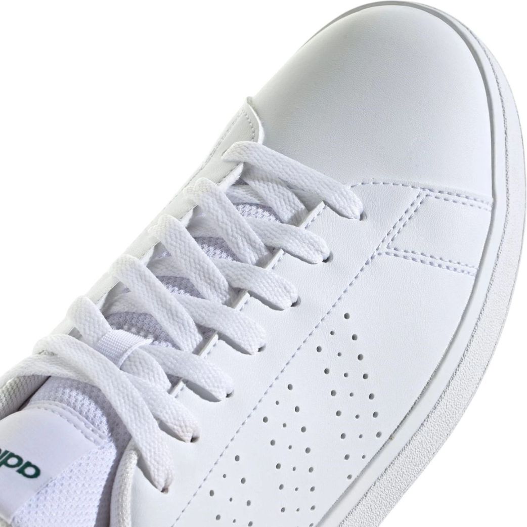 Кроссовки Adidas ADVANTAGE BASE 2.0 FTWWHT/FTWWHT/CGREEN IF4135  8.5UK