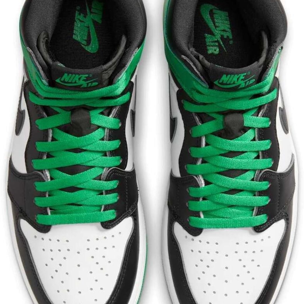 Кроссовки Jordan 1 RETEO HIGH OG "BLACK AND LUCKY GREEN " (Jordan) DZ5485-031  10.5US
