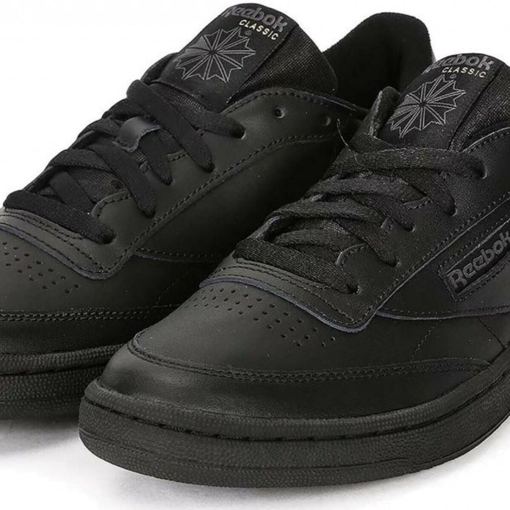 Кроссовки Reebok Club c 85 black/charcoal ex-AR0454 100000153  10.5US