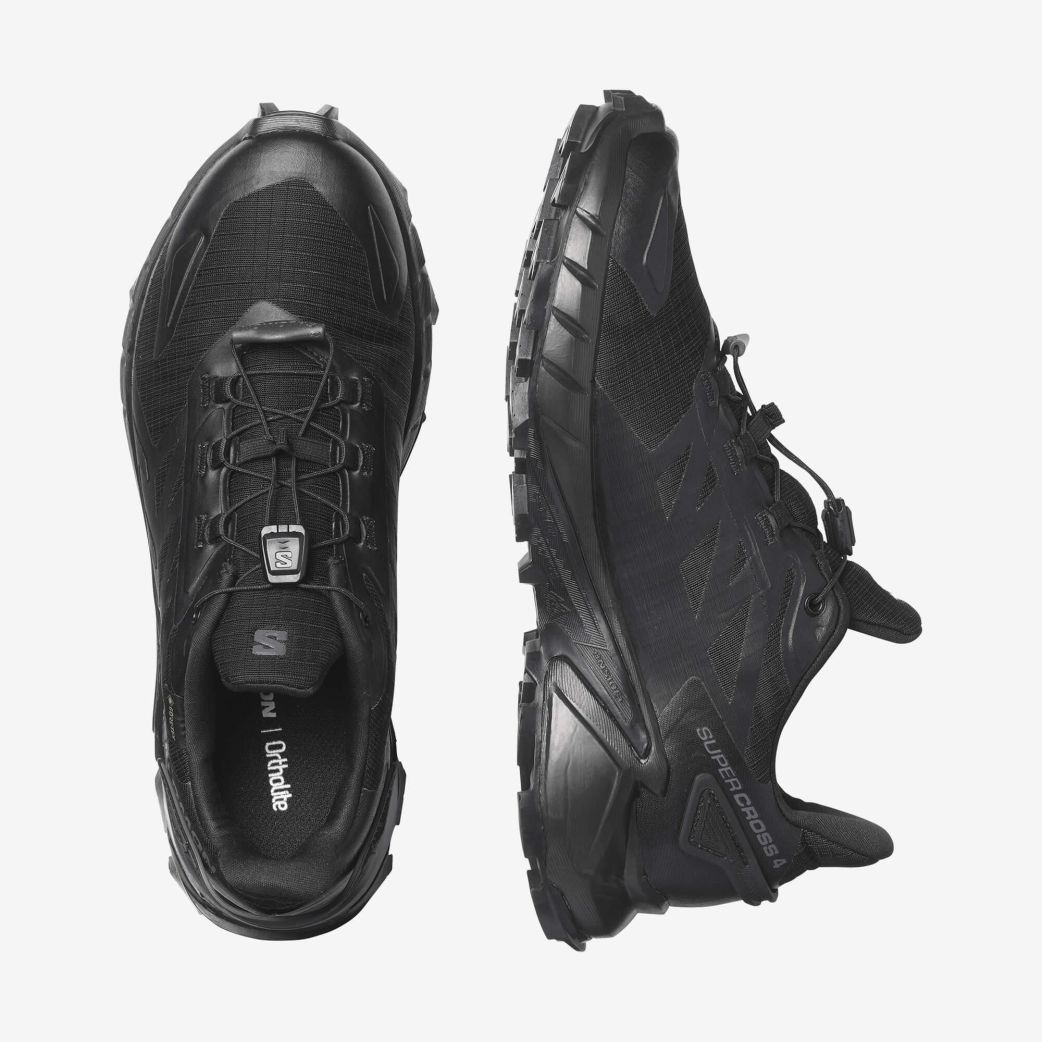 Кроссовки Salomon SUPERCROSS 4 GTX W Black/Black L41733900  6UK