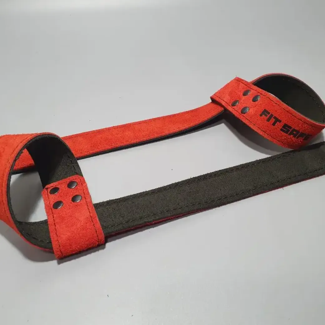 Лямки для тяги кожа 2 слоя, пара. Размер Длина 58 см