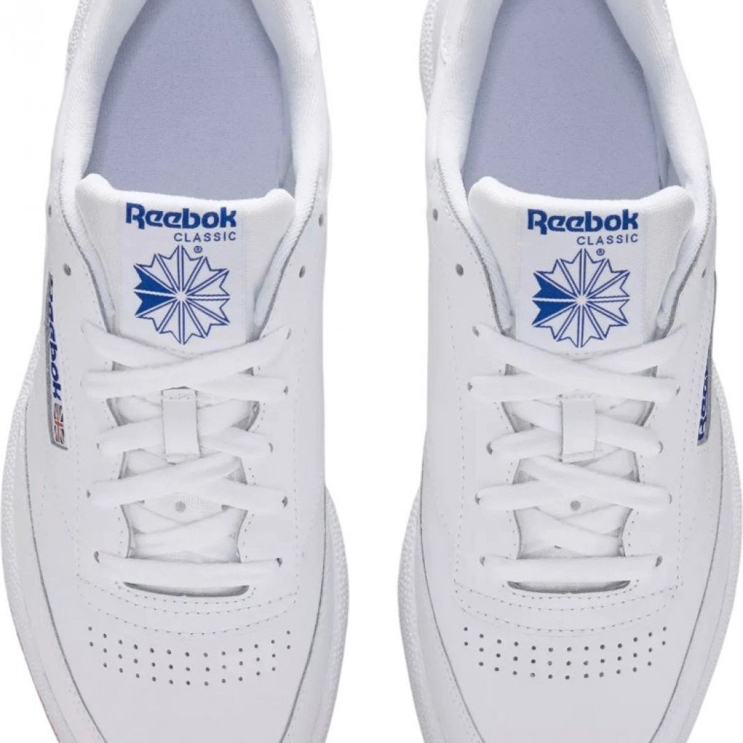 Кроссовки Reebok CLUB C 85 WHITE/ROYAL/GUM 100000158 10.5US