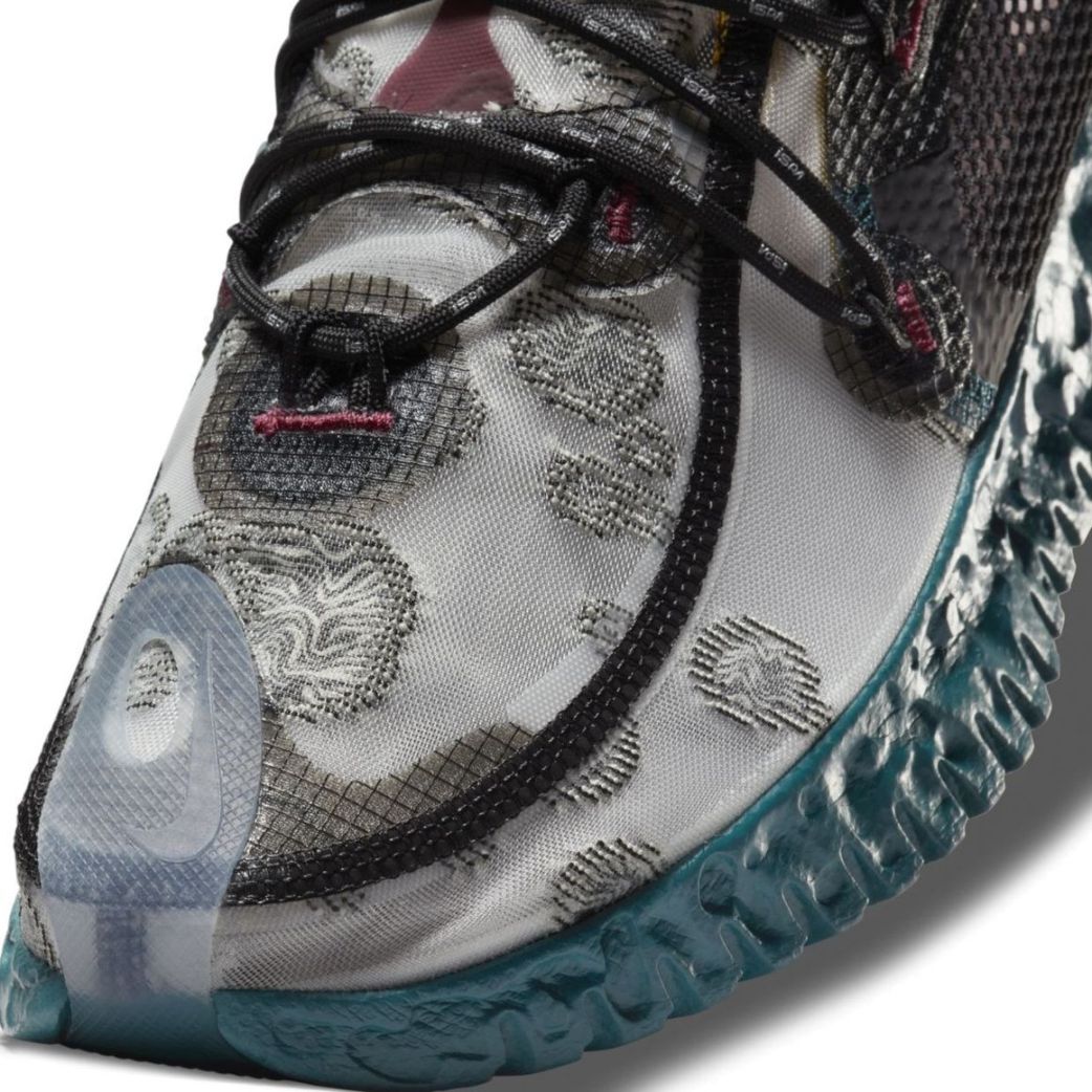 Кроссовки Nike Flow 2020 ISPA Black Turquoise Gold DM2832-001  4.5US