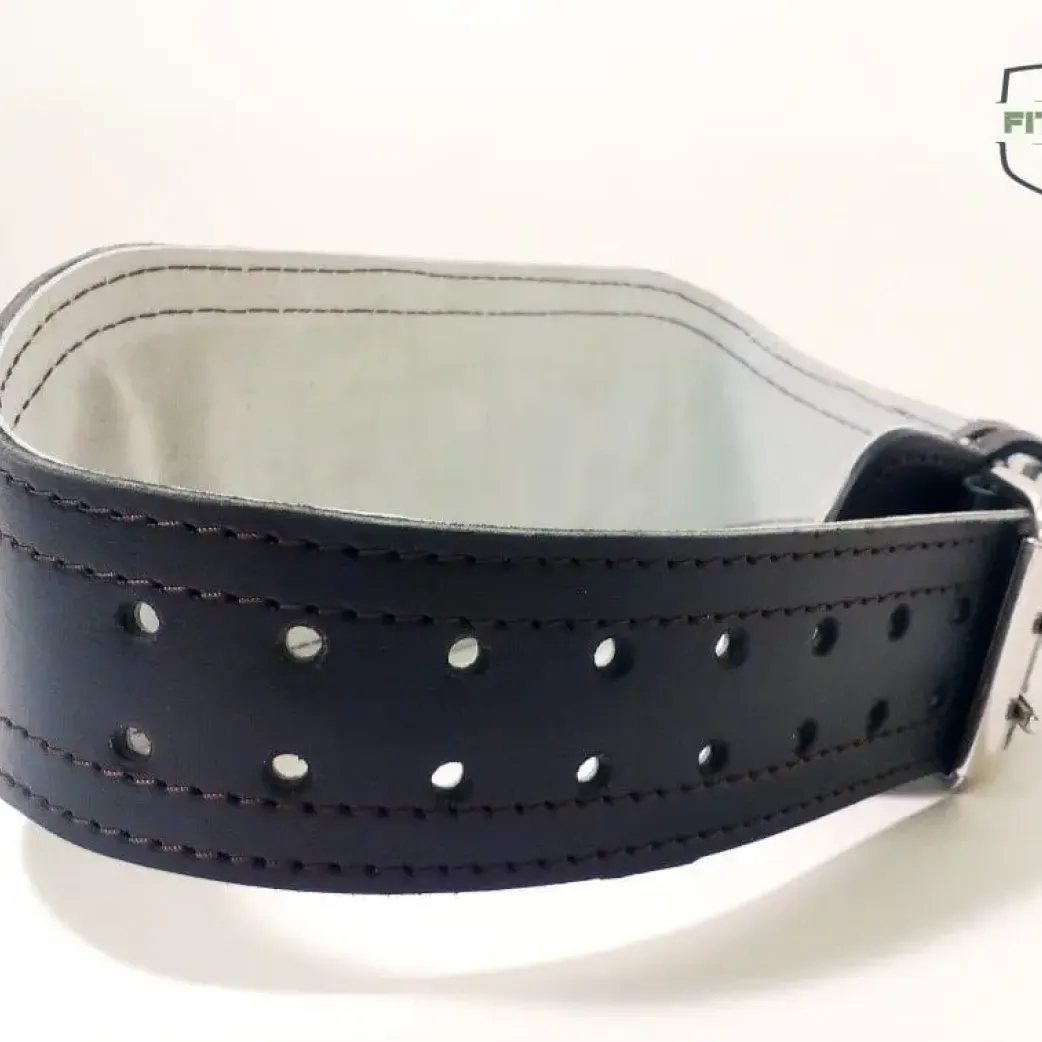 Пояс Штангиста 2х слойн,   (Черный глянец/мат) размер L