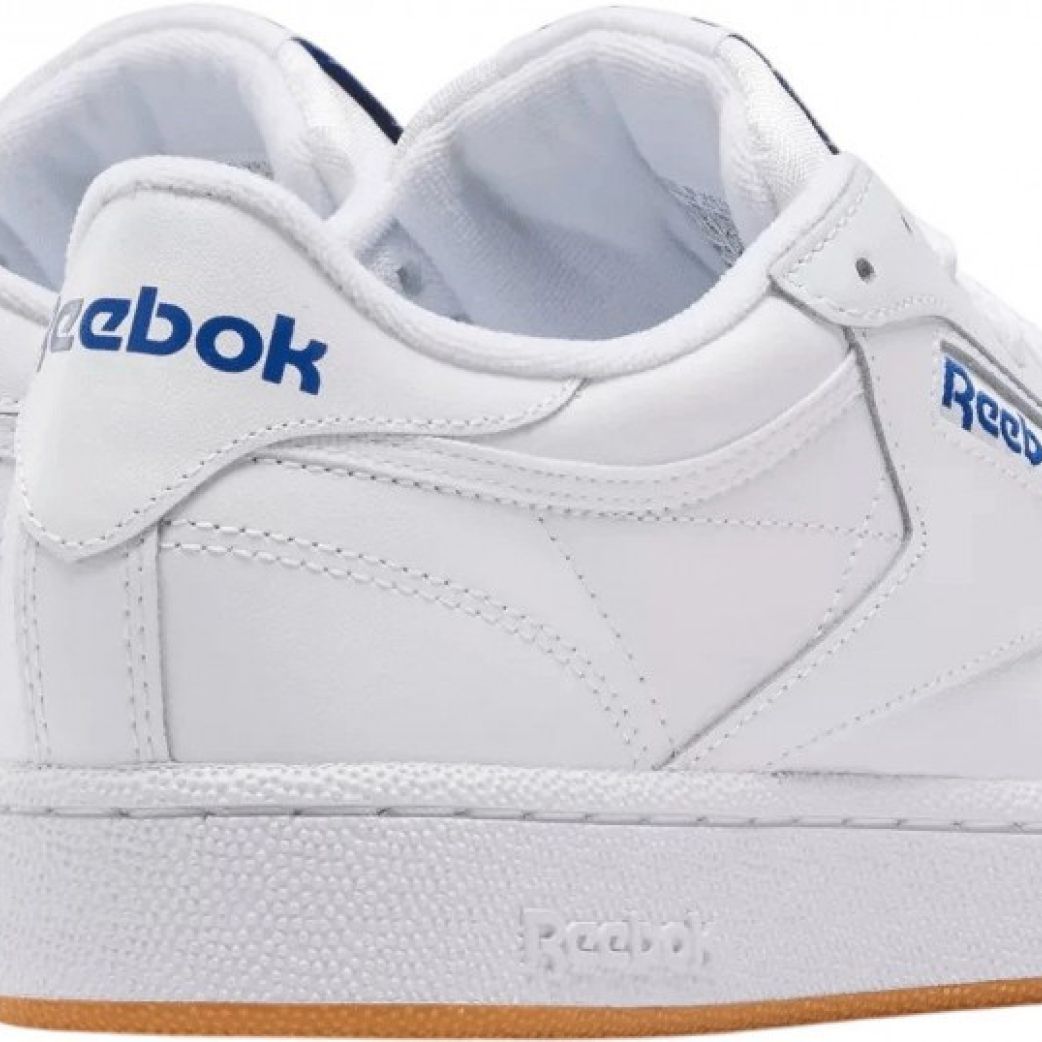 Кроссовки Reebok CLUB C 85 WHITE/ROYAL/GUM 100000158 10.5US