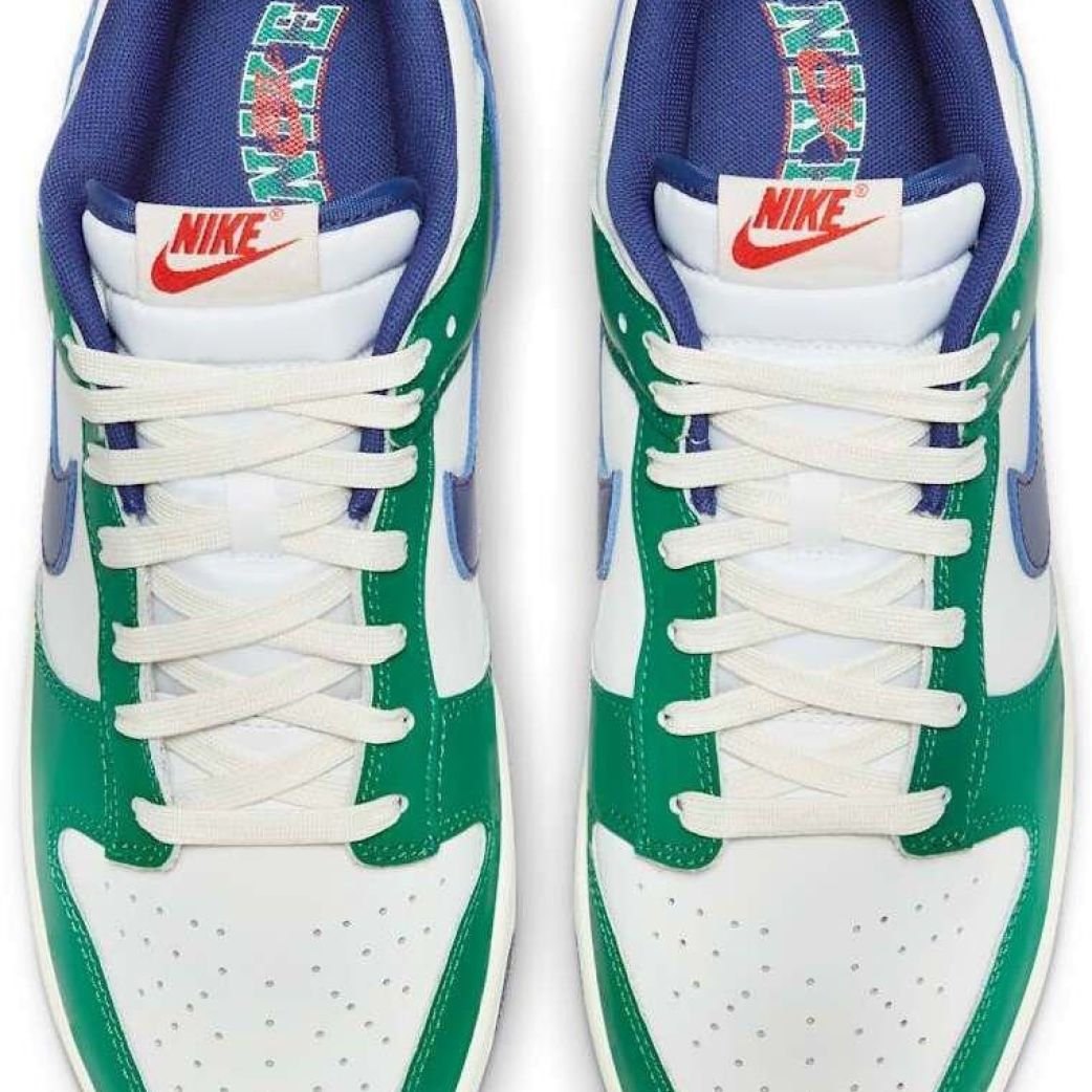 Кроссовки Nike Dunk Low Gorge Green Deep Royal FQ6849-141  11US