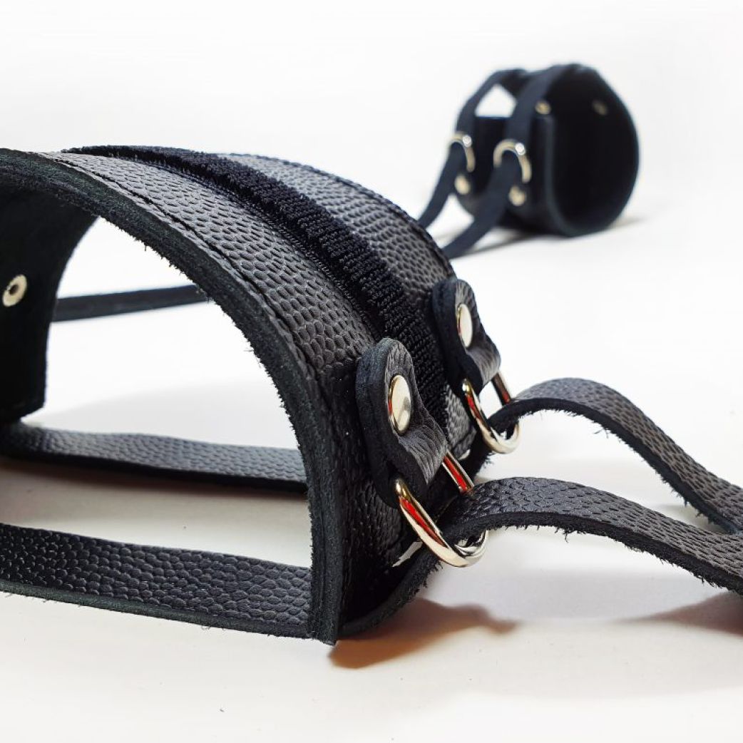 Напульсники кожаные, пара. Размер Универсальный