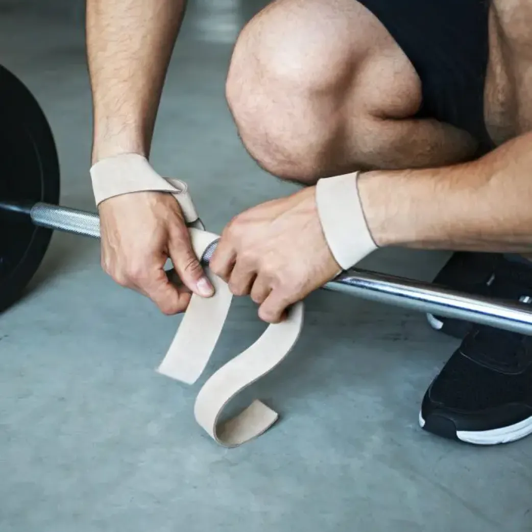 Лямки для тяги кожи 1 слой, пара . Размер Длина 58 см