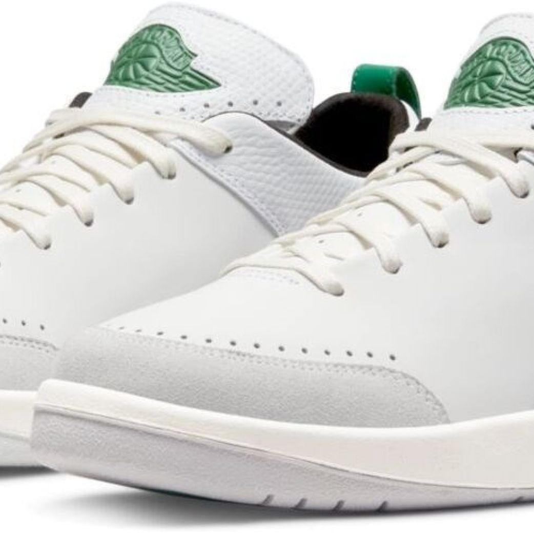 Кроссовки Jordan 2 Retro Low SE Nina Chanel Abney White Malachite (Jordan) DQ0560-160  9.5US