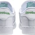 Кроссовки Reebok Club C 85 white/green 100000155 10.5US