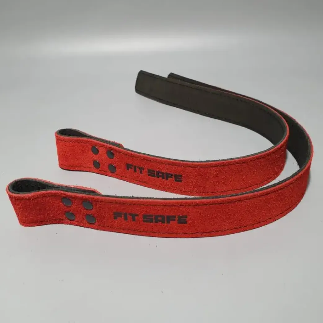 Лямки для тяги кожа 2 слоя, пара. Размер Длина 58 см