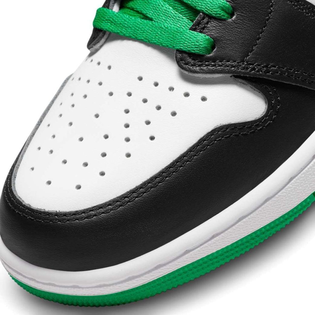 Кроссовки NIKE AIR JORDAN 1 RETEO HIGH OG "BLACK AND LUCKY GREEN " (Jordan) DZ5485-031