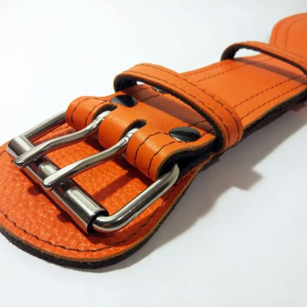 Пояс Штангиста 3х слойн,   (Оранжевый) размер XXL