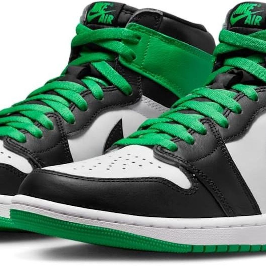 Кроссовки Jordan 1 RETEO HIGH OG "BLACK AND LUCKY GREEN " (Jordan) DZ5485-031  10.5US